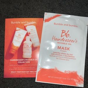 1️⃣0️⃣for$1️⃣0️⃣ Bb Hairdresser’s Invisible Oil Mask NWT